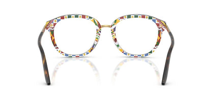 Lentes Oftálmicos Dolce & Gabbana DG3410 Carey/Blanco