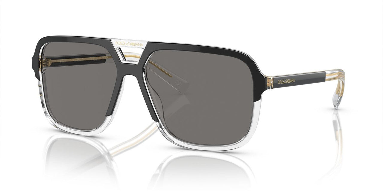 Lentes De Sol Dolce & Gabbana DG4354 Negro/Transparente