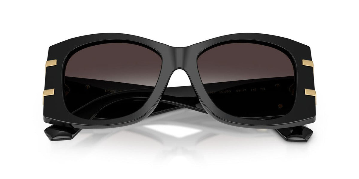 Lentes De Sol Dolce & Gabbana DG4501 Negro/Dorado
