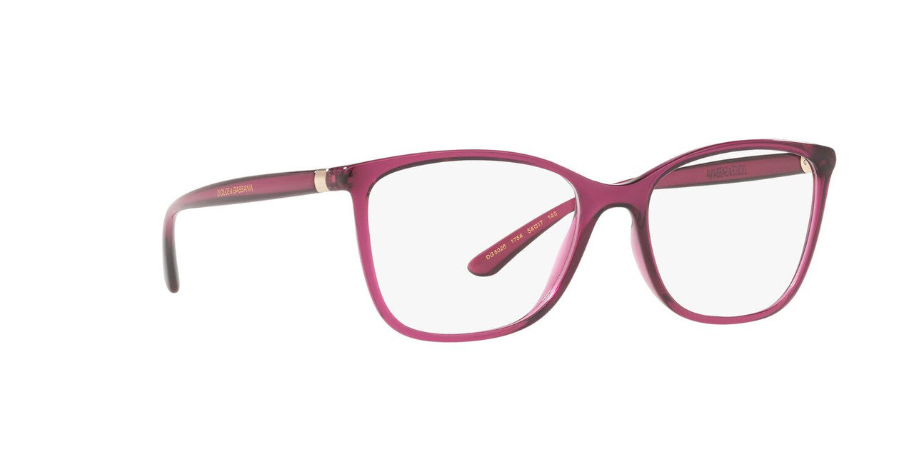 Lentes Oftálmicos Dolce & Gabbana DG5026 Fucsia Transparente
