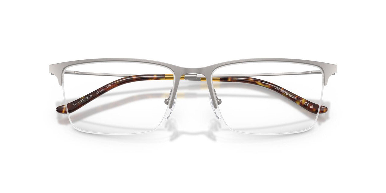 Lentes Oftálmicos Emporio Armani EA1171 Plateado Mate