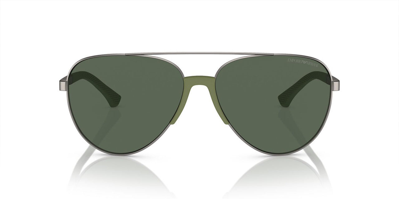 Lentes De Sol Emporio Armani EA2059 Plateado Mate