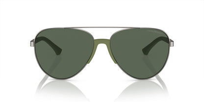 Lentes De Sol Emporio Armani EA2059 Plateado Mate
