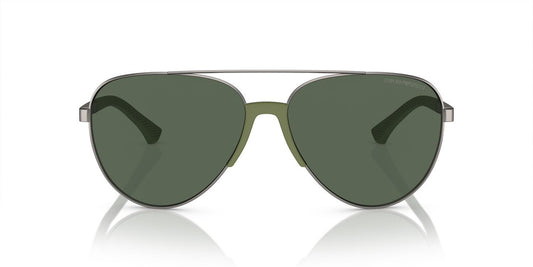 Lentes De Sol Emporio Armani EA2059 Plateado Mate