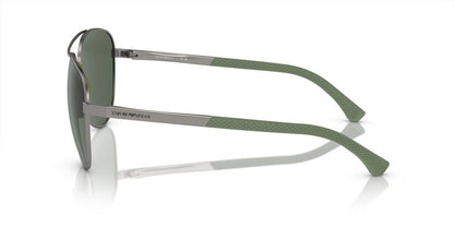 Lentes De Sol Emporio Armani EA2059 Plateado Mate