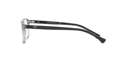 Lentes Oftálmicos Emporio Armani EA3098 Gris Transp/Negro