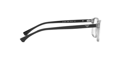 Lentes Oftálmicos Emporio Armani EA3098 Gris Transp/Negro