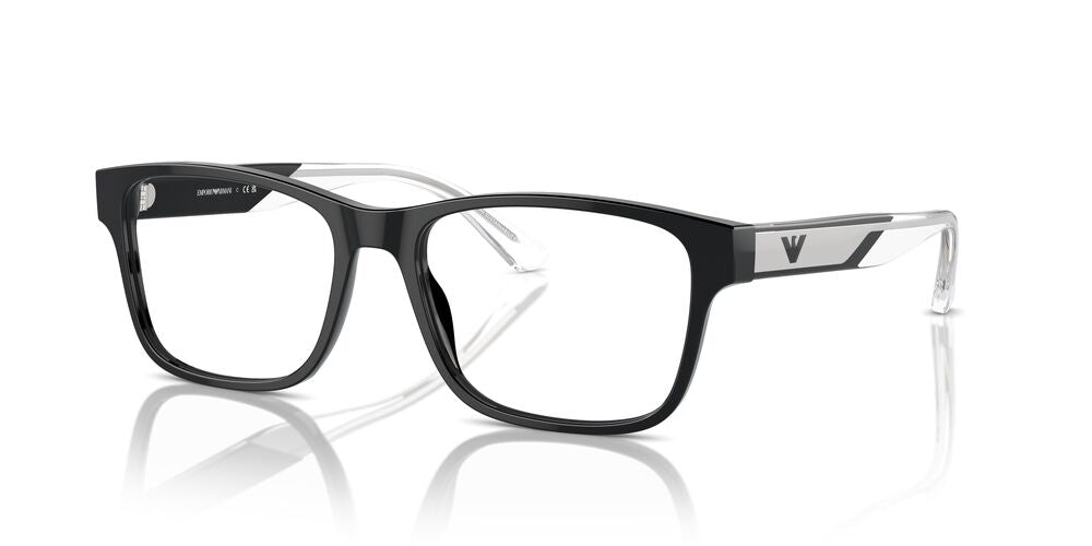 Lentes Oftálmicos Emporio Armani EA3239 Negro Transparente