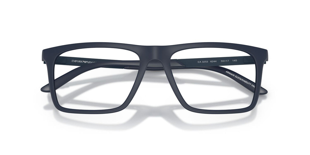 Lentes Oftálmicos Emporio Armani EA3253 Azul Mate