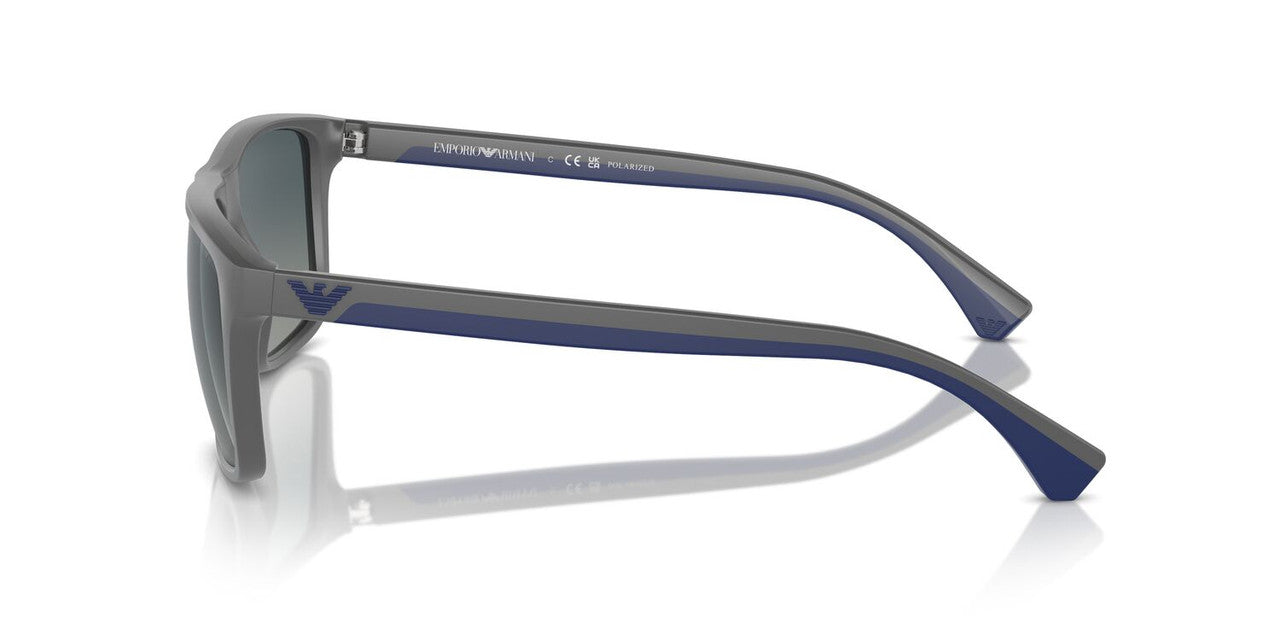 Lentes De Sol Emporio Armani EA4033 Gris Mate