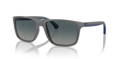 Lentes De Sol Emporio Armani EA4033 Gris Mate