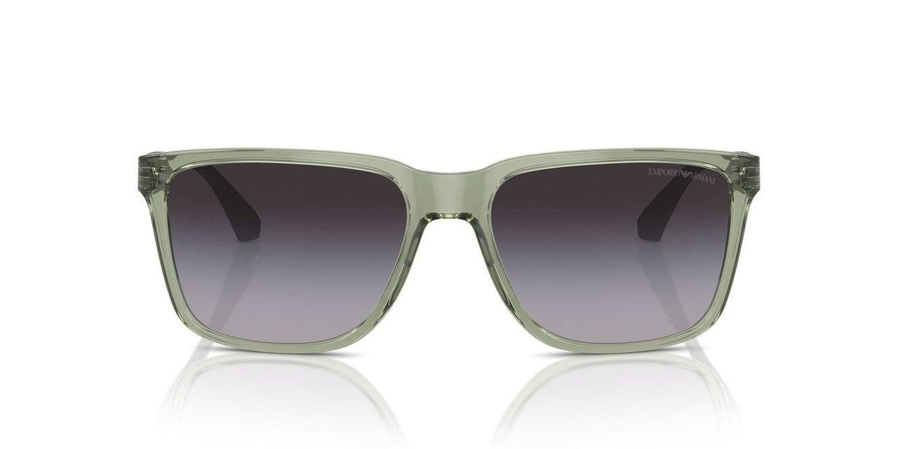 Lentes De Sol Emporio Armani EA4047 Verde Transparente
