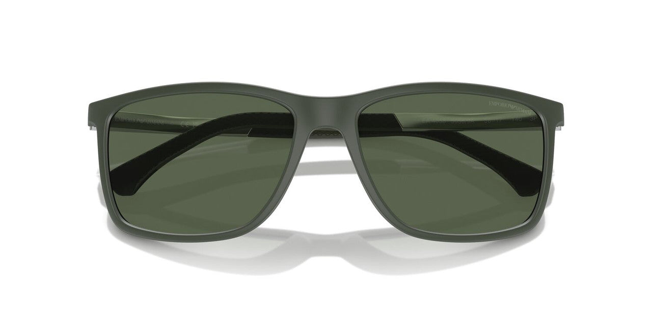 Lentes De Sol Emporio Armani EA4058 Verde Mate