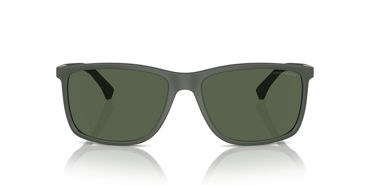 Lentes De Sol Emporio Armani EA4058 Verde Mate
