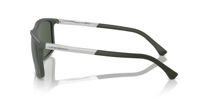 Lentes De Sol Emporio Armani EA4058 Verde Mate