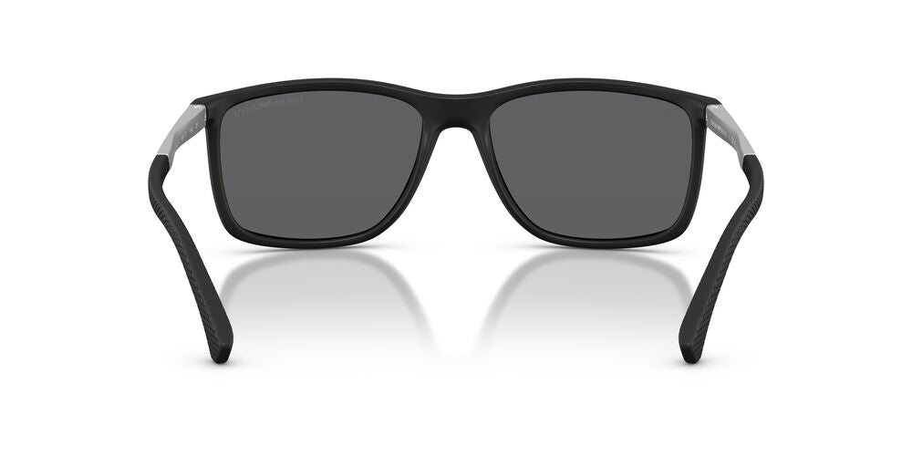 Lentes De Sol Emporio Armani EA4058 Negro/Plateado