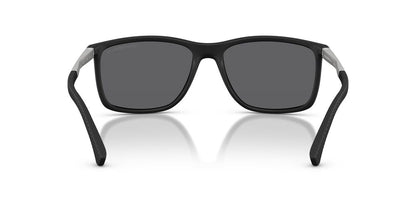 Lentes De Sol Emporio Armani EA4058 Negro/Plateado