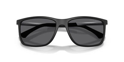 Lentes De Sol Emporio Armani EA4058 Negro/Plateado