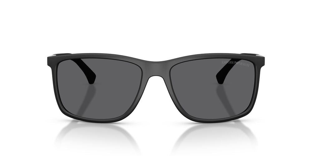 Lentes De Sol Emporio Armani EA4058 Negro/Plateado