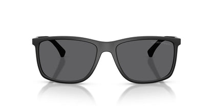 Lentes De Sol Emporio Armani EA4058 Negro/Plateado