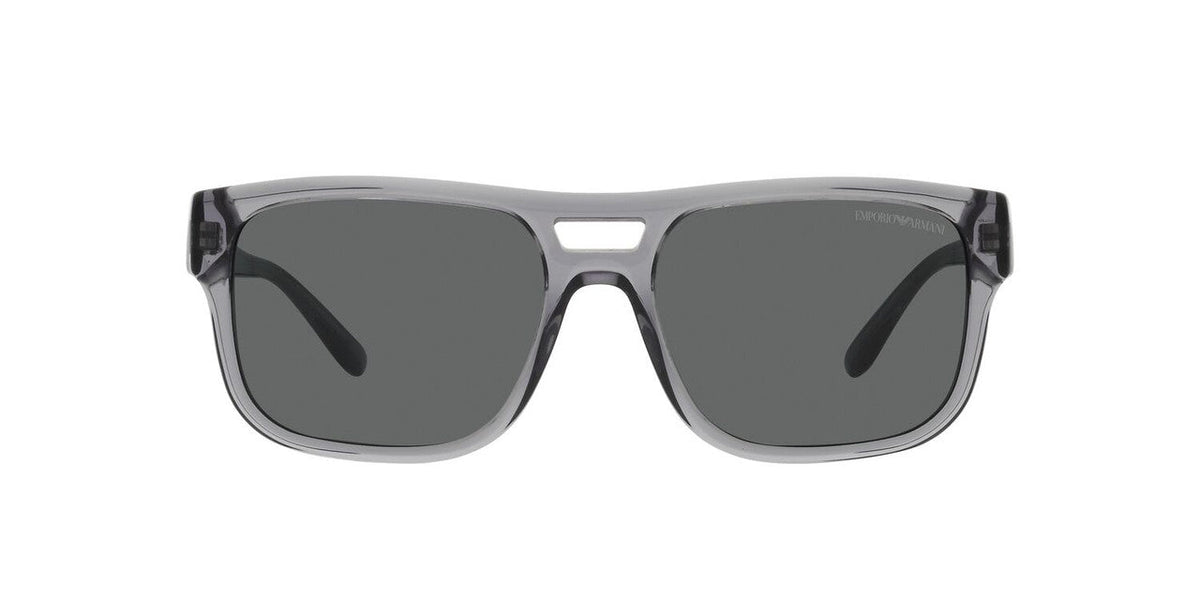 Lentes De Sol Emporio Armani EA4197 Gris Transparente
