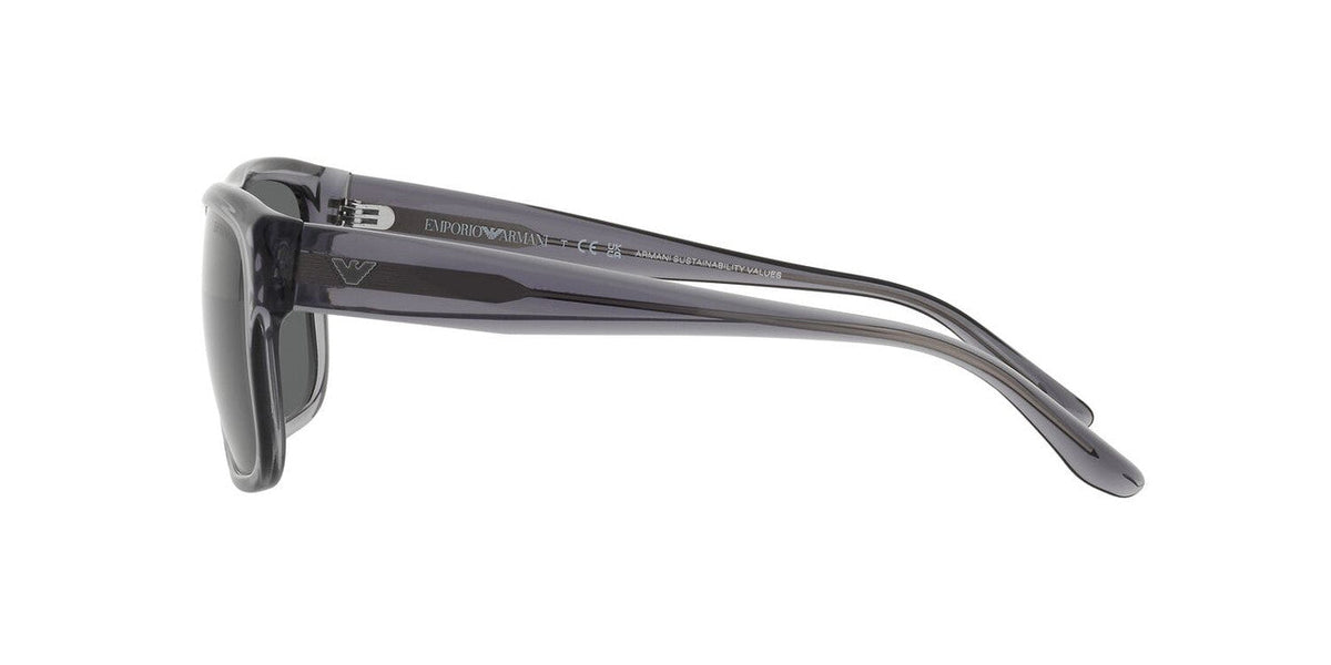 Lentes De Sol Emporio Armani EA4197 Gris Transparente
