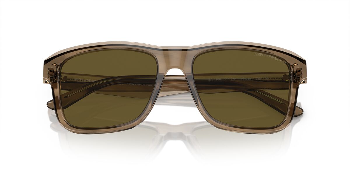 Lentes De Sol Emporio Armani EA4208 Verde Transparente