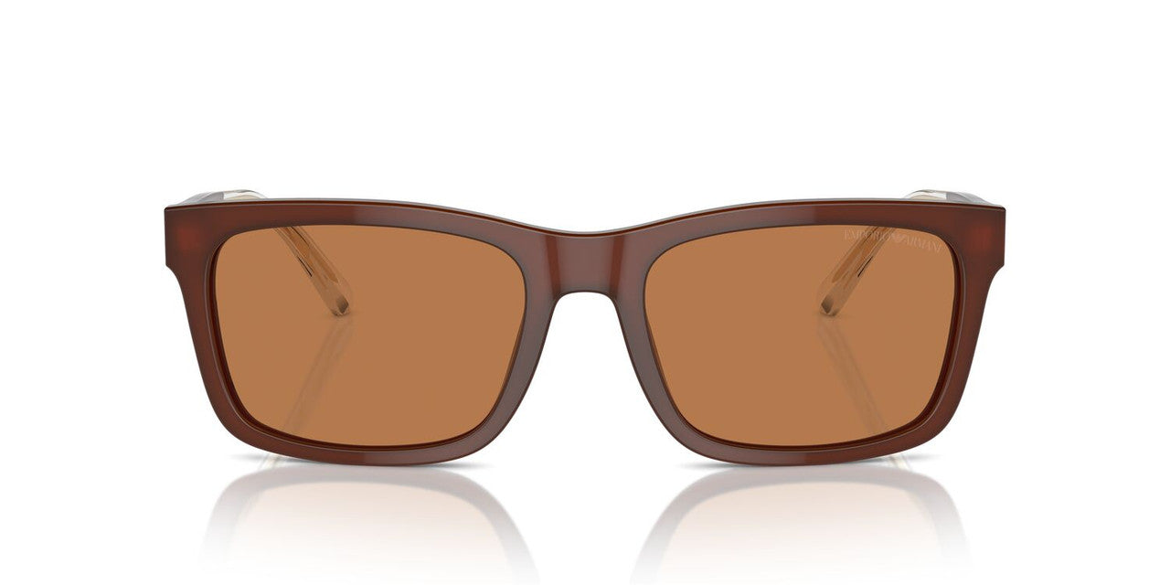 Lentes De Sol Emporio Armani EA4224 Cafe Transparente