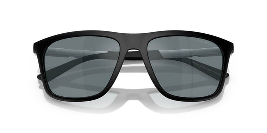 Lentes De Sol Emporio Armani EA4237 Negro Mate/Plateado