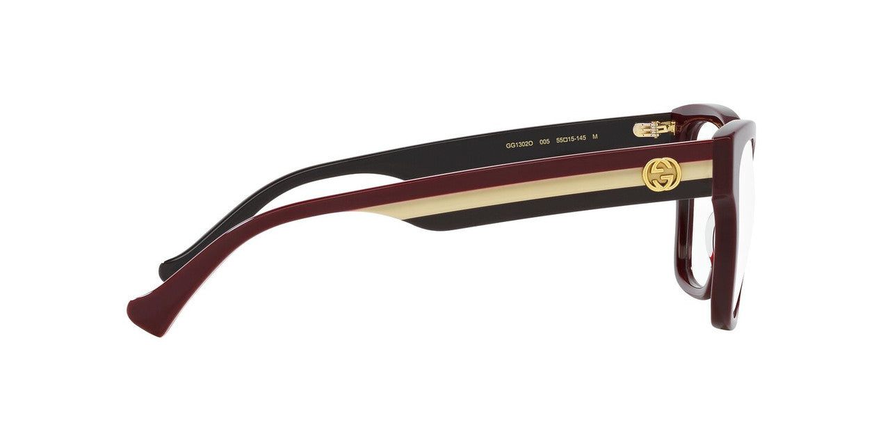 Lentes Oftálmicos Gucci GG1302O Vino