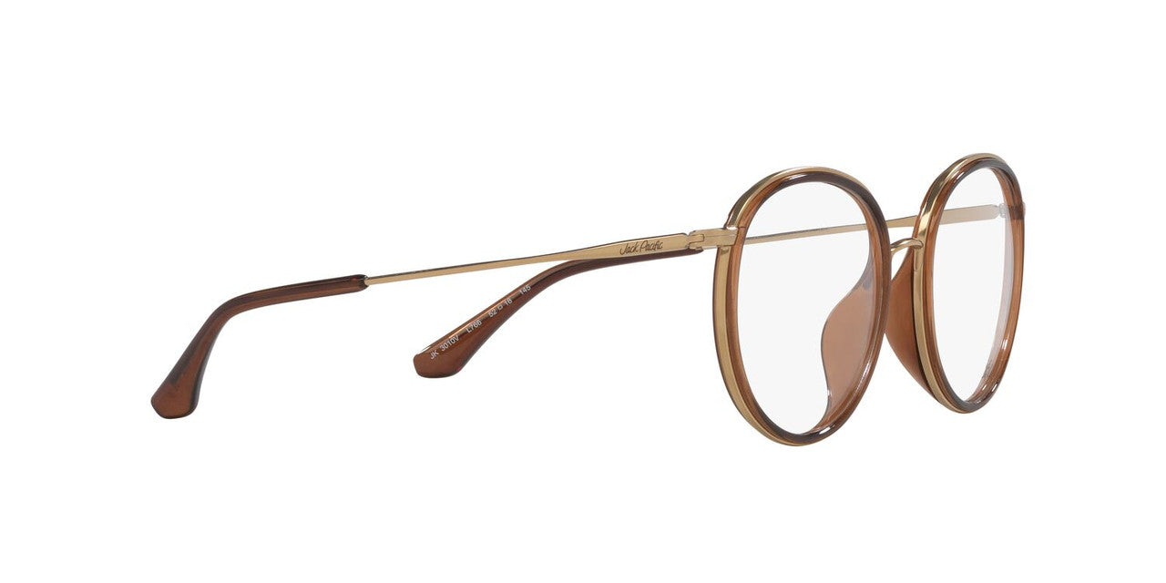 Lentes Oftálmicos Jack Pacific JK3010V Dorado/Cafe