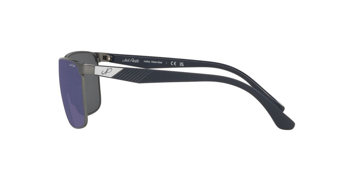 Lentes De Sol Jack Pacific JK3011 Plateado Oscuro