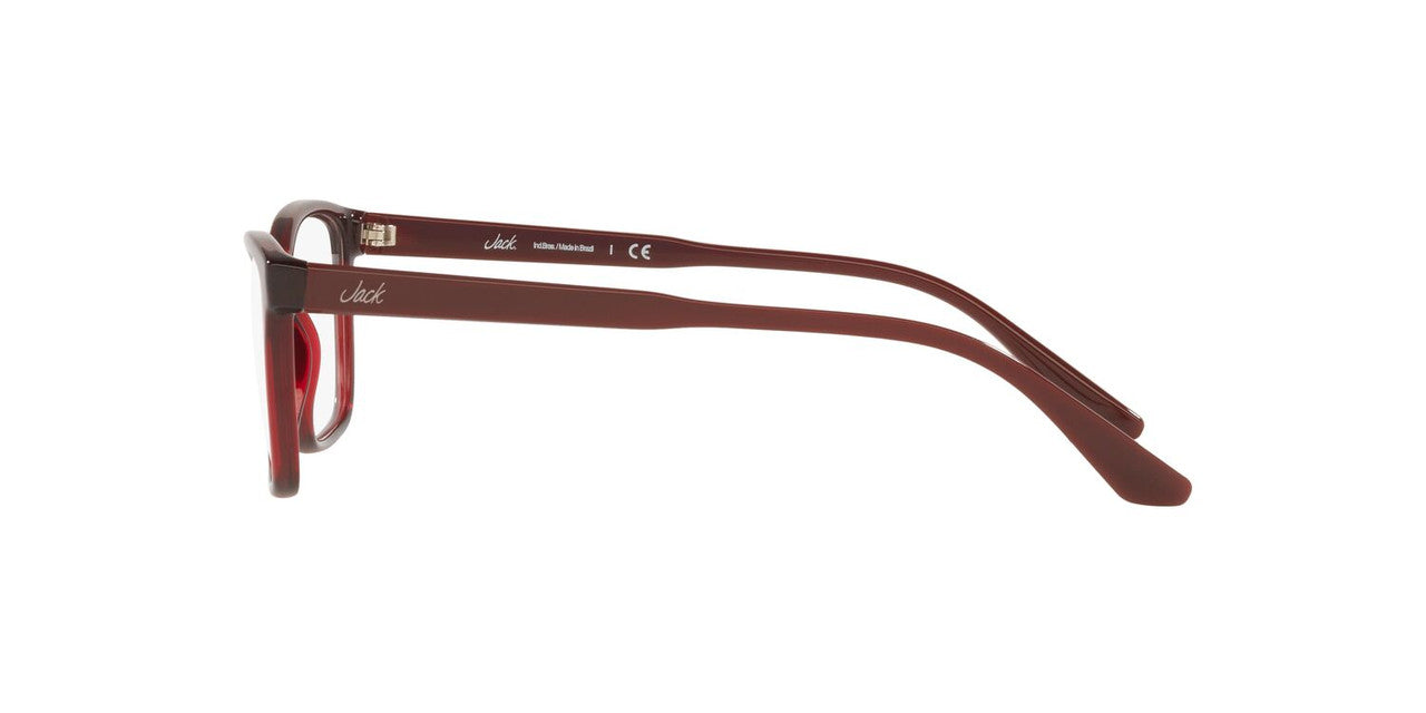 Lentes Oftálmicos Jack Pacific JK4020M Rojo Transparente