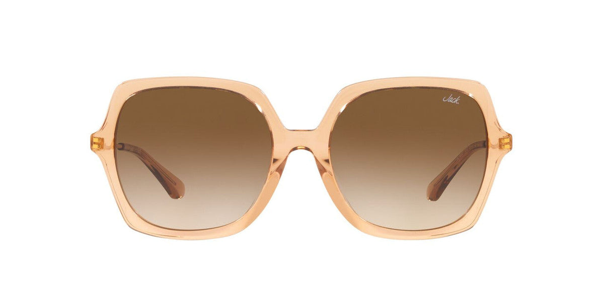 Lentes De Sol Jack Pacific JK6002M Cafe Transparente
