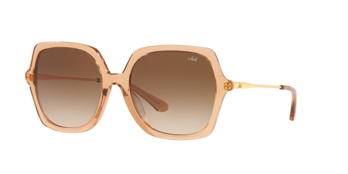 Lentes De Sol Jack Pacific JK6002M Cafe Transparente
