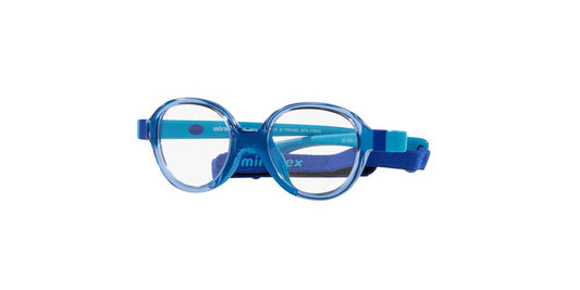 Lentes Oftálmicos Miraflex Jr MF4003 Azul Transparente