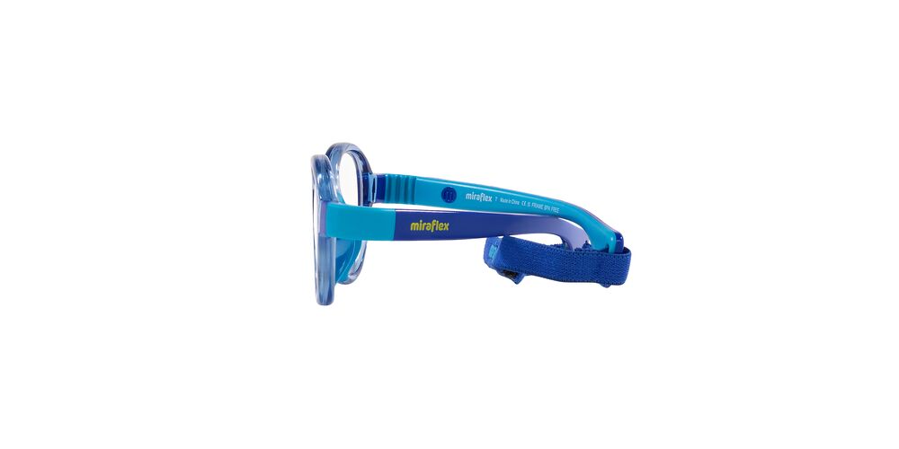 Lentes Oftálmicos Miraflex Jr MF4003 Azul Transparente