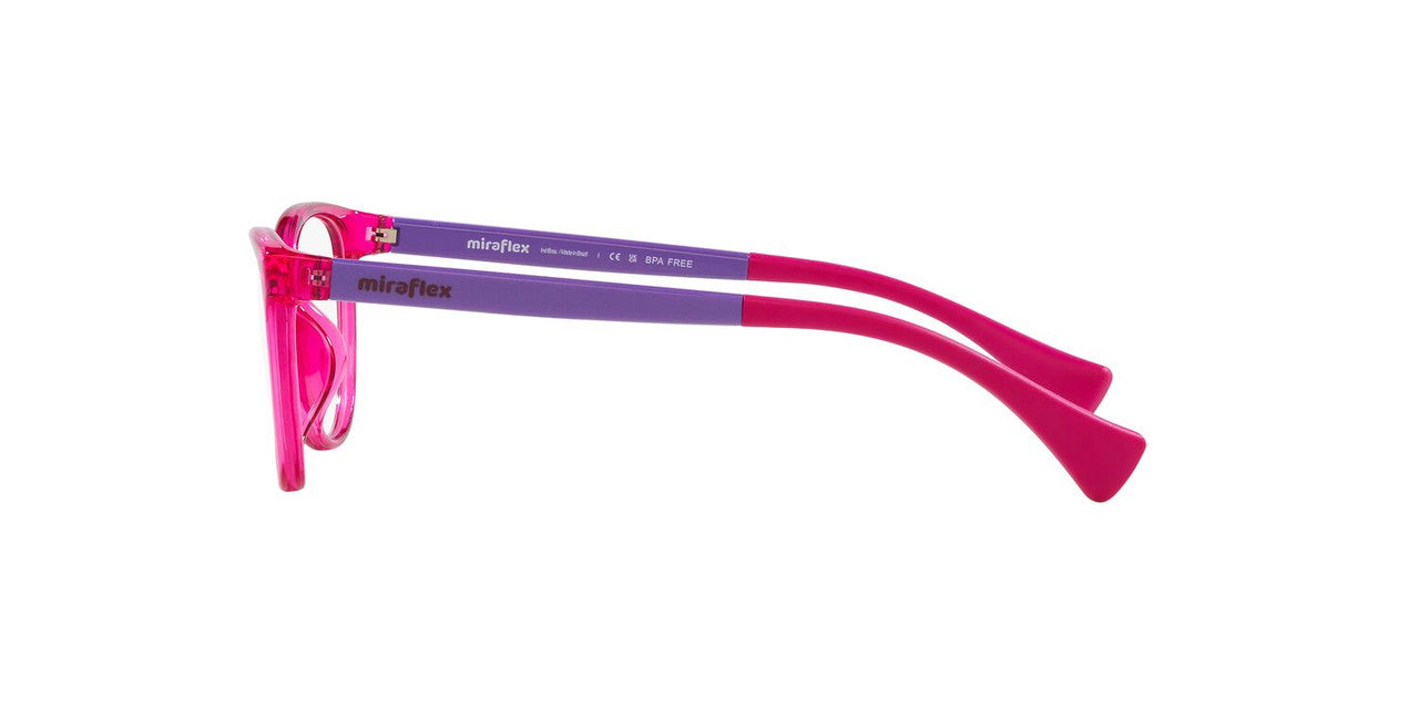 Lentes Oftálmicos Miraflex Jr MF4010 Rosado Transparente