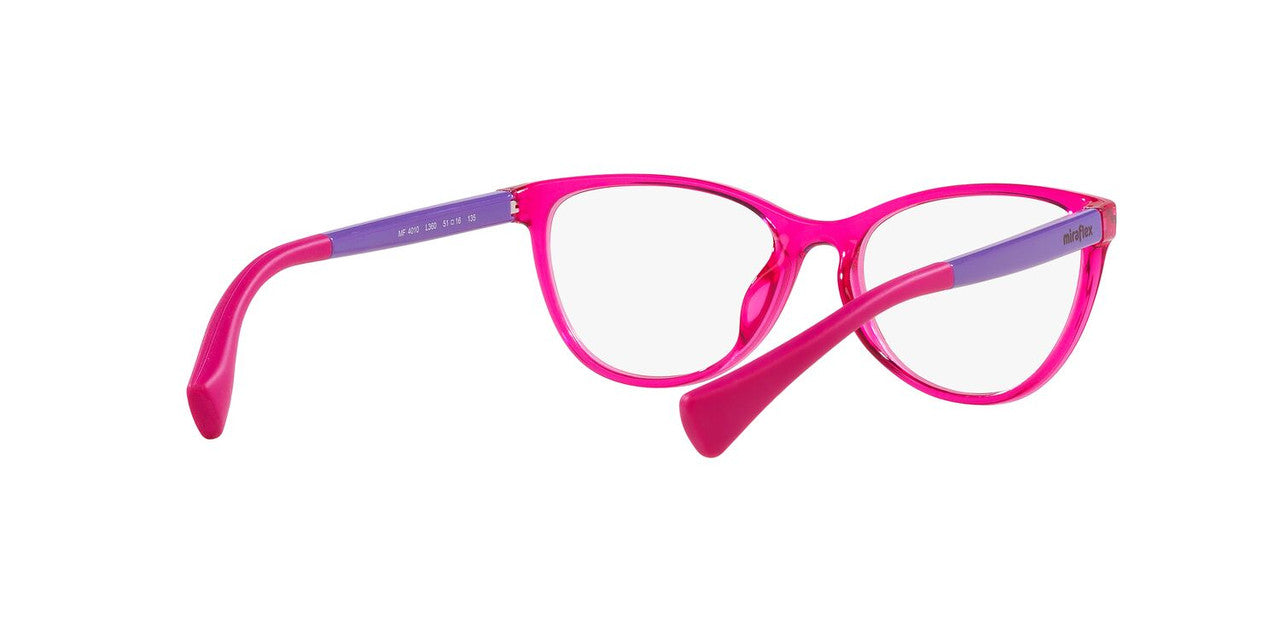 Lentes Oftálmicos Miraflex Jr MF4010 Rosado Transparente