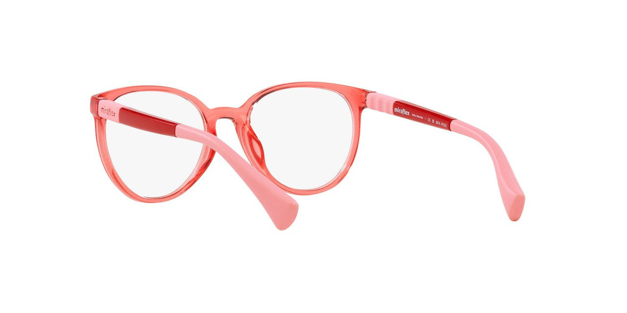 Lentes Oftálmicos Miraflex Jr MF4015 Rojo Transparente