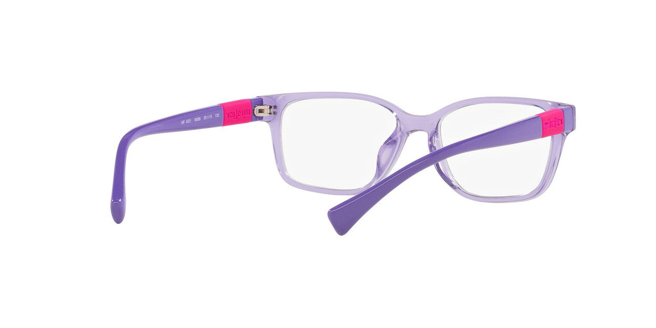 Lentes Oftálmicos Miraflex Jr MF4021 Violeta Transparente