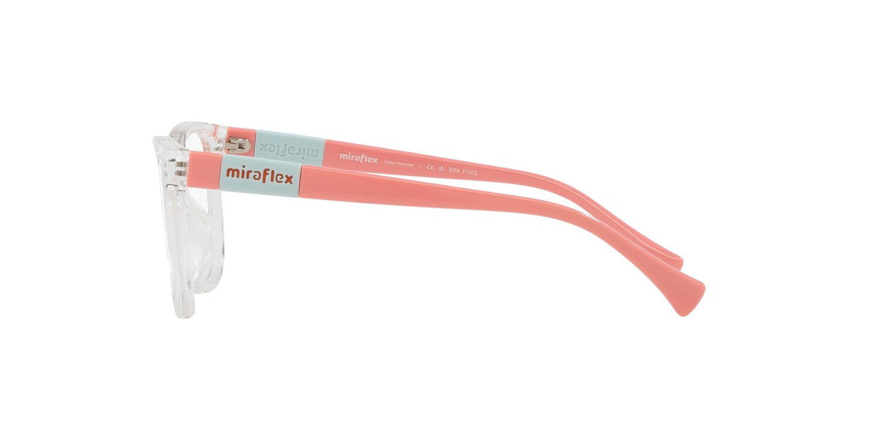 Lentes Oftálmicos Miraflex Jr MF4023 Transp/Rosado