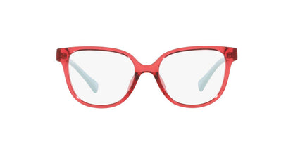 Lentes Oftálmicos Miraflex Jr MF4023 Rojo Transparente