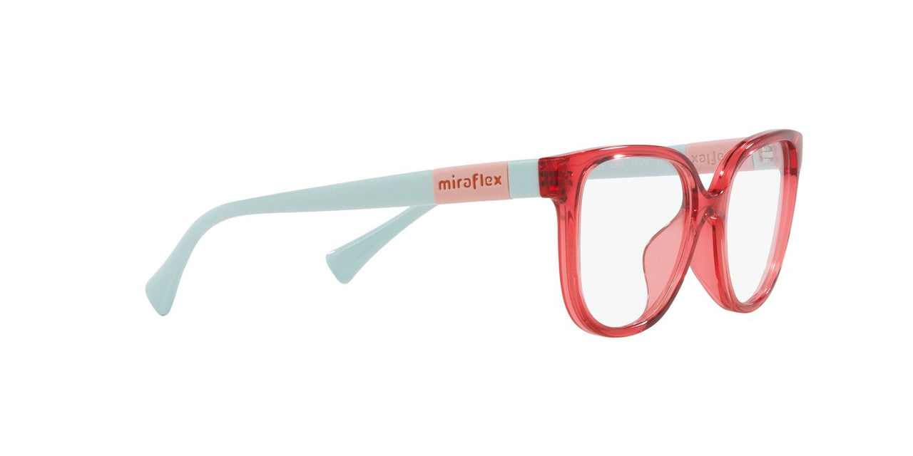 Lentes Oftálmicos Miraflex Jr MF4023 Rojo Transparente