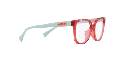 Lentes Oftálmicos Miraflex Jr MF4023 Rojo Transparente