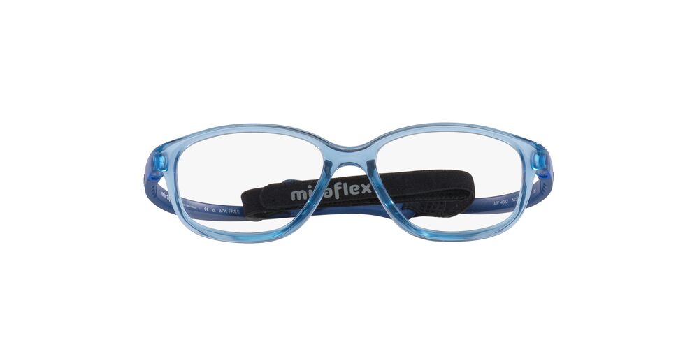 Lentes Oftálmicos Miraflex Jr MF4032 Azul Transparente
