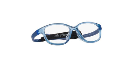 Lentes Oftálmicos Miraflex Jr MF4032 Azul Transparente