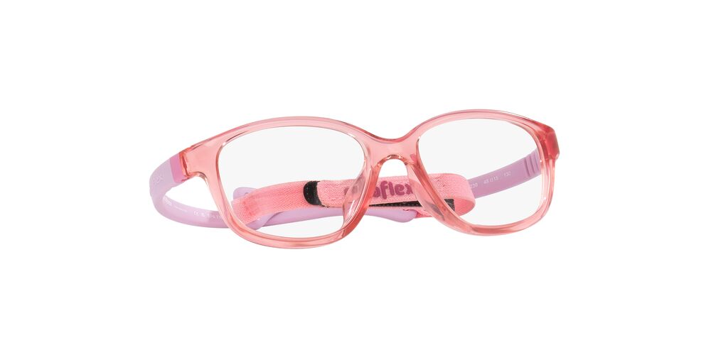 Lentes Oftálmicos Miraflex Jr MF4032 Rosado Transparente