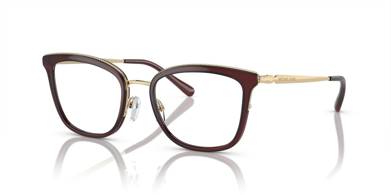 Lentes Oftálmicos Michael Kors MK3032 Rojo/Dorado