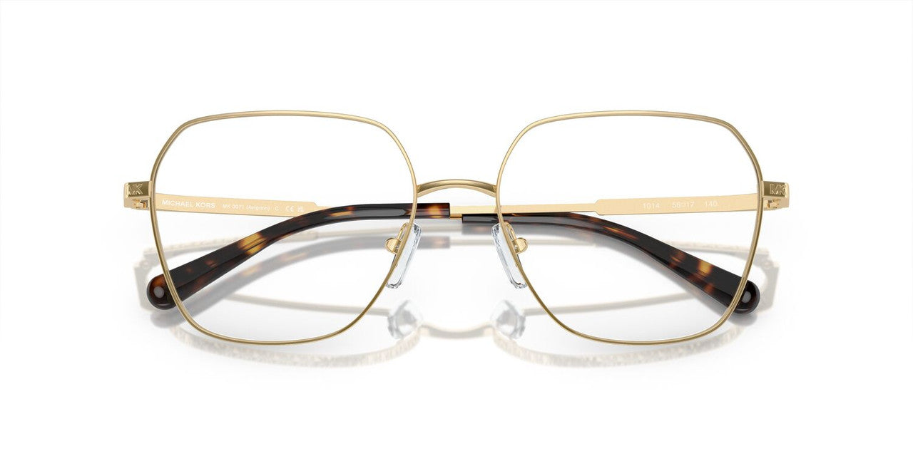 Lentes Oftálmicos Michael Kors MK3071 Dorado